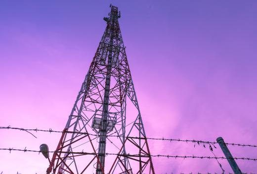 Transverters may be installed on radio towers.