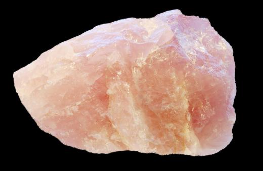 Rose quartz is a form of quartz silica.