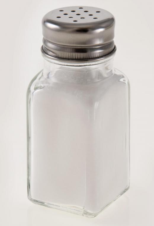 Sodium is the main component of table salt.