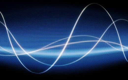 As a sound generator operates, it creates a wave of energy that causes a disruption in the air.