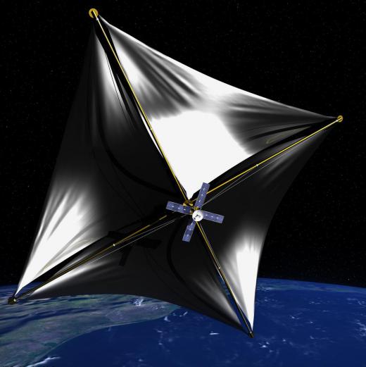 It has been theorized that a high-powered laser could be used to increase the speed by which a spacecraft with solar sails could reach Alpha Centauri.