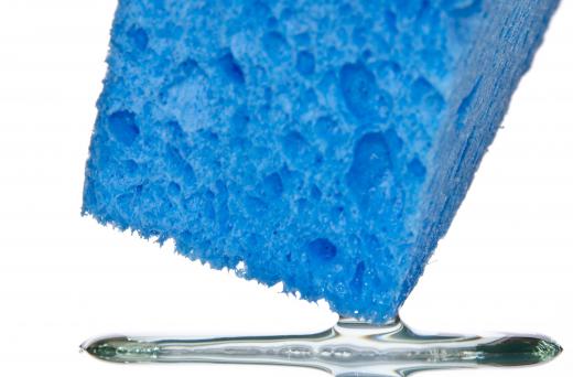 Water being drawn by a sponge is an example of capillary action.