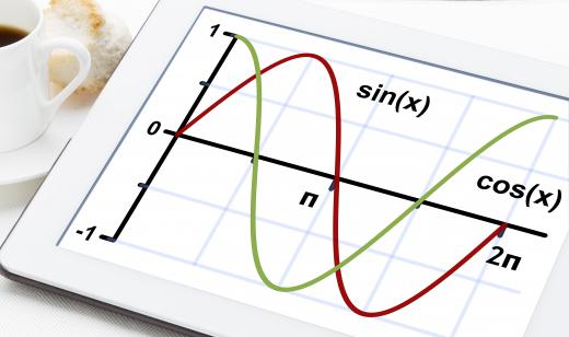 Many handheld calculators are equipped with tools for trigonometric functions.