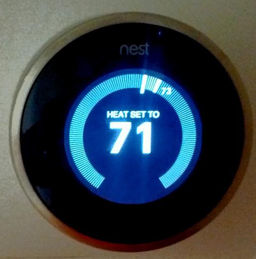 A programmable thermostat can reduce energy consumption.