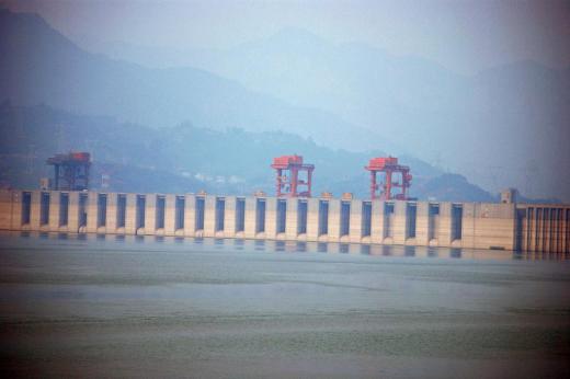 The Three Gorges Dam.