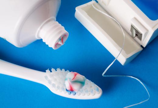 Calcium pyrophosphate is an additive in dental floss and toothpaste.