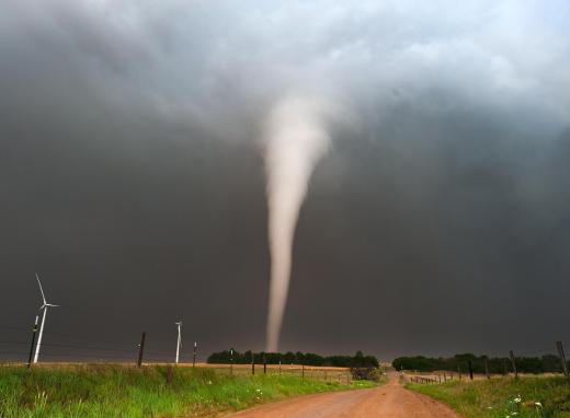 Radial velocity readings can help weather forecasters predict tornadoes.