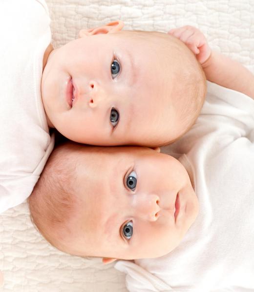 Identical twins, who are identical in every other way, have different fingerprints.