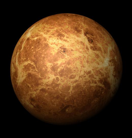 Venus is a terrestrial planet that is very close in size to Earth.