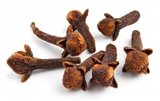 Cloves contain the phenol eugenol.