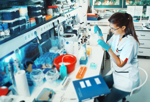 Laboratory technicians can run tests on collected samples.