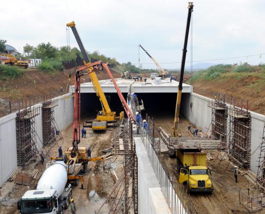 Projects to build or update public tunnels and roads are common in municipal engineering.